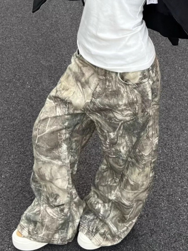 EMMIOL Vaqueros boyfriend con acabado deslavado