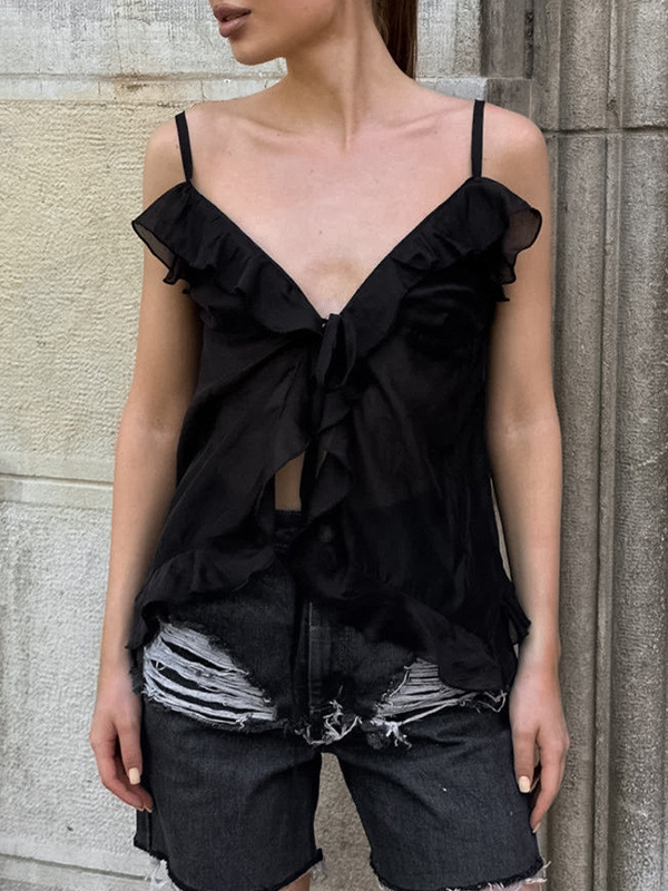 EMMIOL Camiseta de tirantes Tian Si Vision