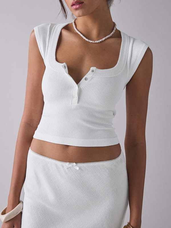 EMMIOL Slim-Fit Vest Tank Top