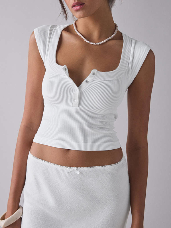 EMMIOL Slim-Fit Vest Tank Top