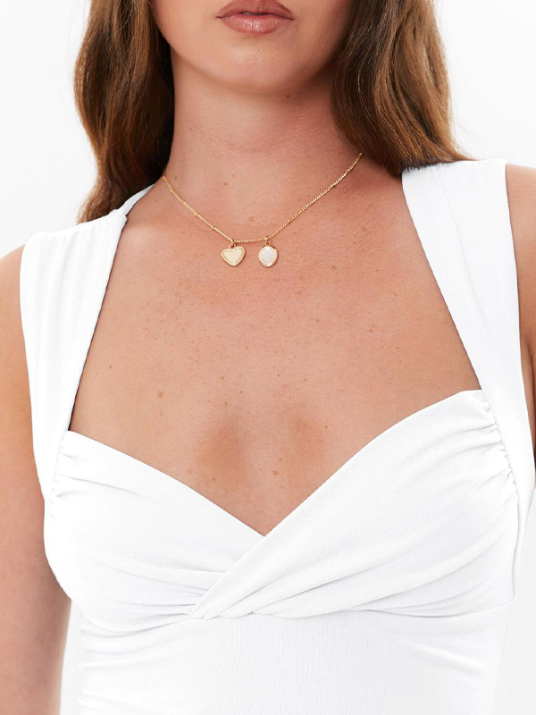 EMMIOL Sleeveless Pleats Tank Top