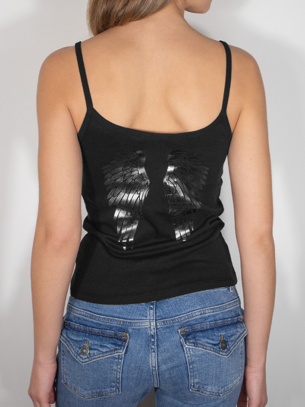 EMMIOL Winged Suspender Cami Top