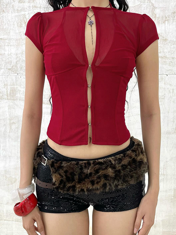 EMMIOL Tailliert geschnitten, Kurzarm