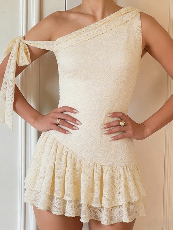 EMMIOL Strap Design Mini Dress