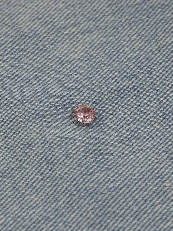 EMMIOL Retro-Strass-Denim-Shorts