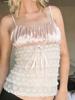 EMMIOL Lace Panels Cami Top