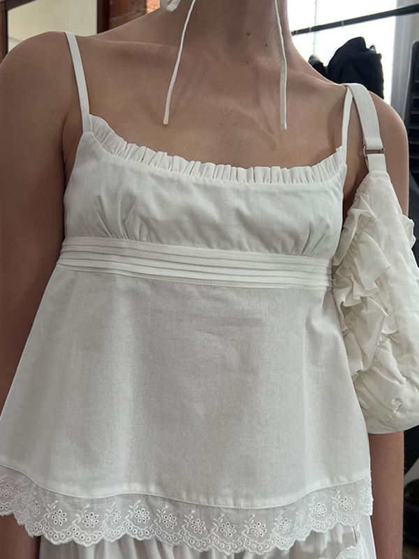 EMMIOL Vintage-Cami-Top mit lockerer Passform