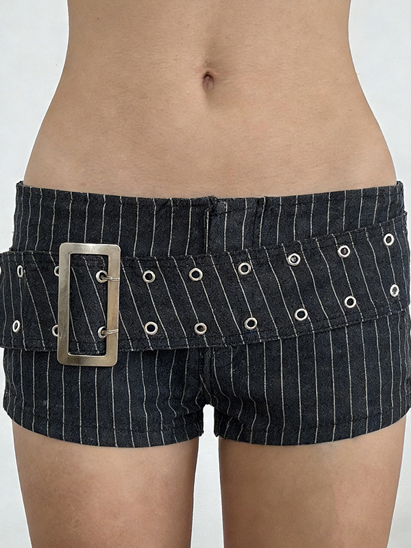 EMMIOL Metallösen-Shorts