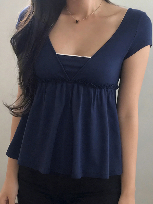 EMMIOL Vintage Charm Short Sleeve