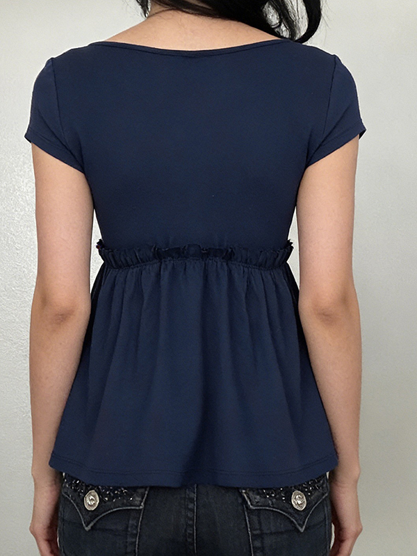 EMMIOL Vintage Charm Short Sleeve