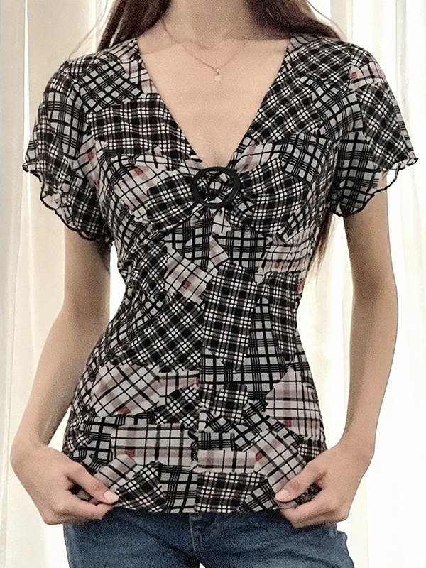 EMMIOL Pantaloncini a quadri