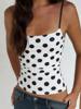 EMMIOL Polka Dot Print Cami Top