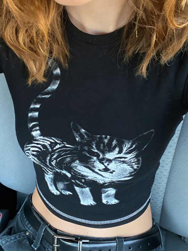 EMMIOL Retro Street Style Short Sleeve