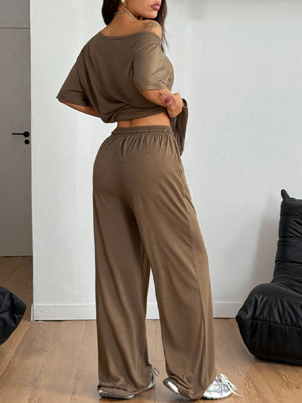 EMMIOL Completo casual da donna in tinta unita