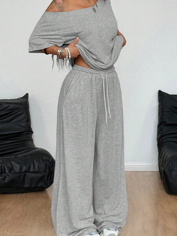 EMMIOL Completo casual da donna in tinta unita