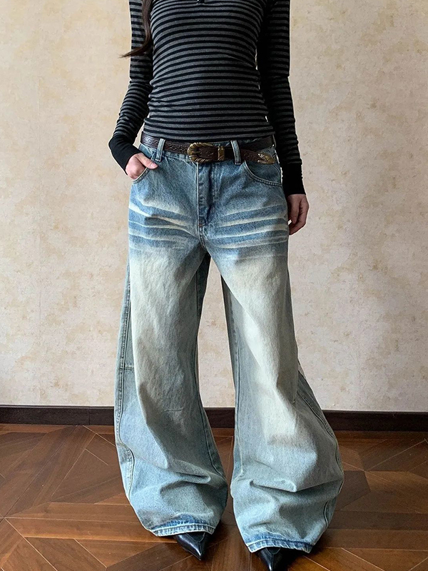 EMMIOL Jeans boyfriend dal design retrò