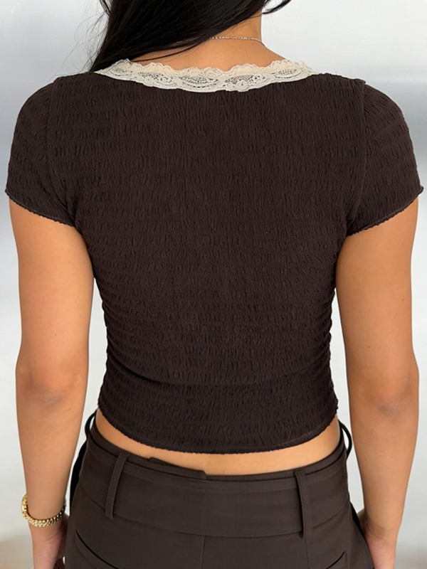 EMMIOL Maniche corte in stile retrò americano