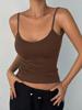 EMMIOL Top a canotta con scollatura profonda sulla schiena