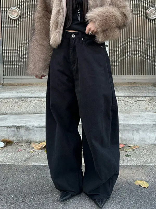 EMMIOL Jeans boyfriend Dark Cross