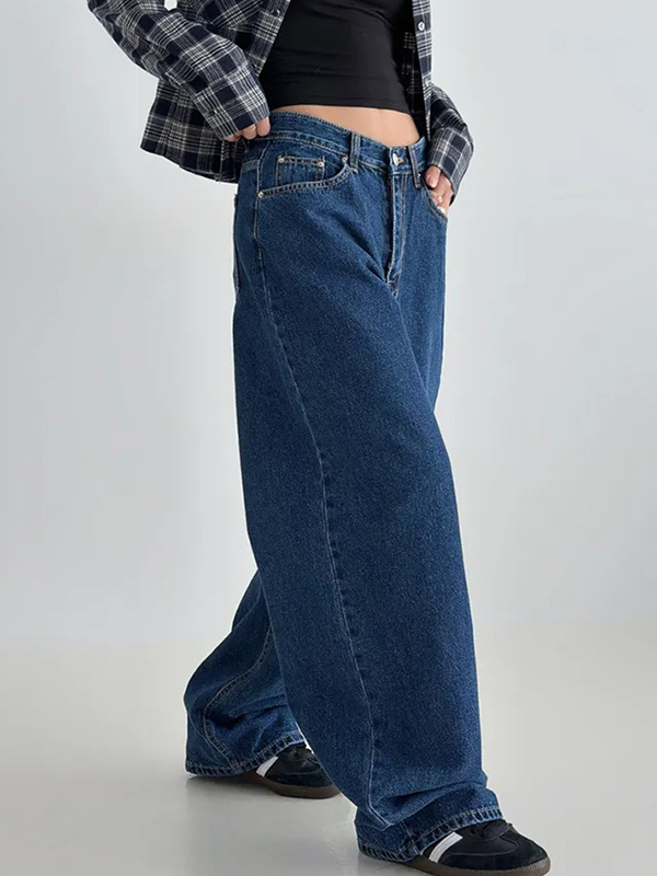 EMMIOL Jeans boyfriend vintage versatili