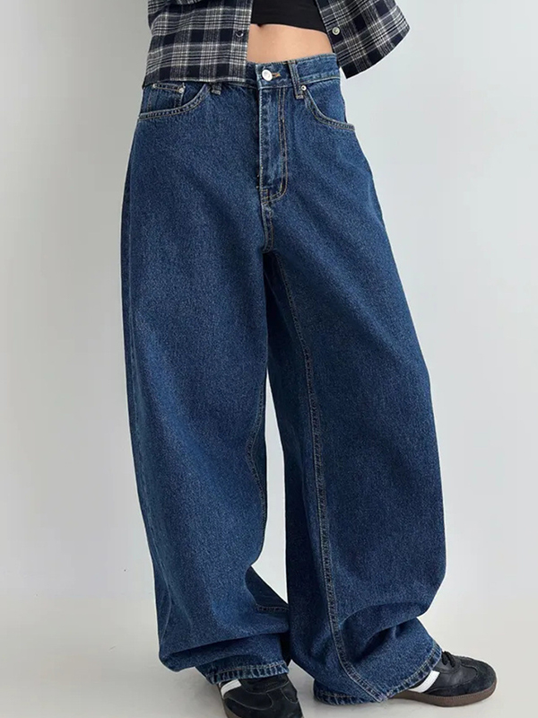 EMMIOL Jeans boyfriend vintage versatili