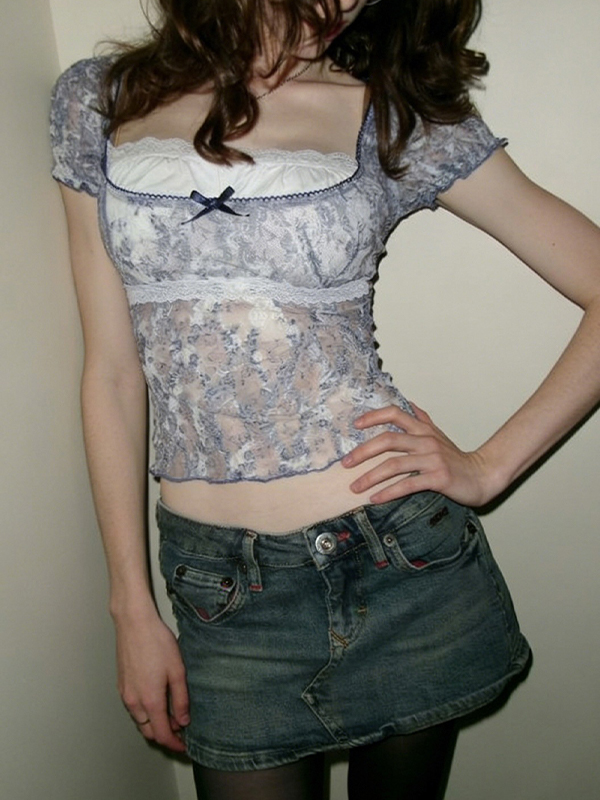 EMMIOL American Vintage Floral Print Short Sleeve