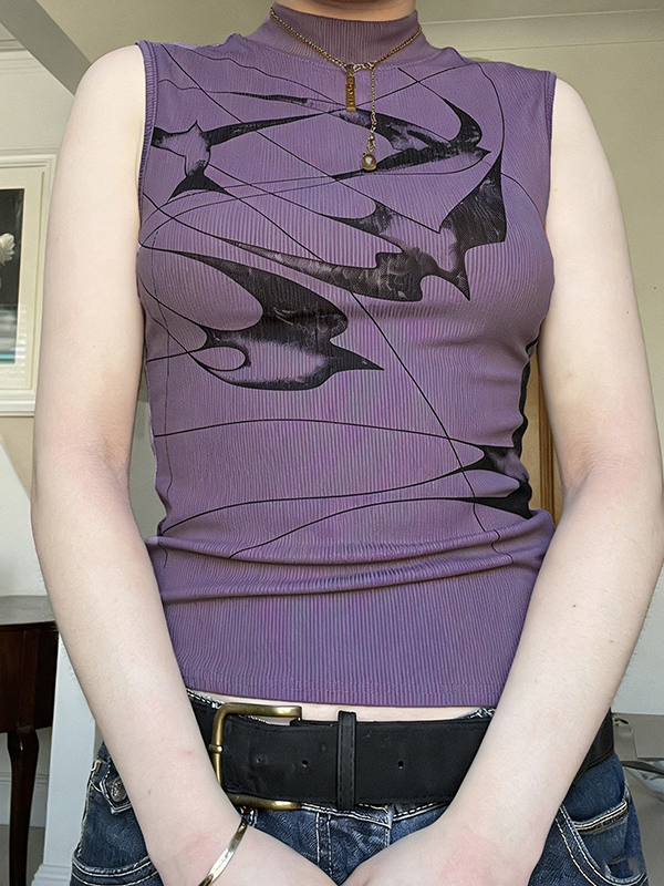 EMMIOL Retro Prints Tank Top