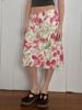 EMMIOL Falda larga con estampado floral