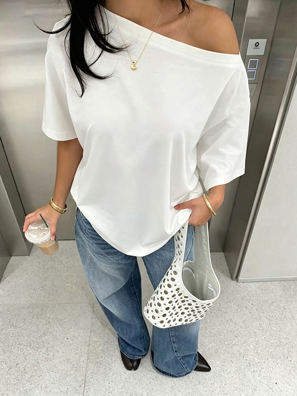 EMMIOL Camiseta informal versátil de manga corta