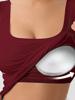 EMMIOL Removable Breast Pads Tank Top