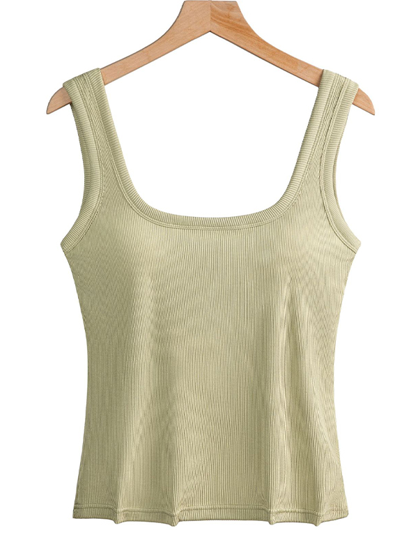 EMMIOL Wide-Strap Underwire Tank Top