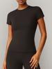 EMMIOL Contrasting Trim Short Sleeve