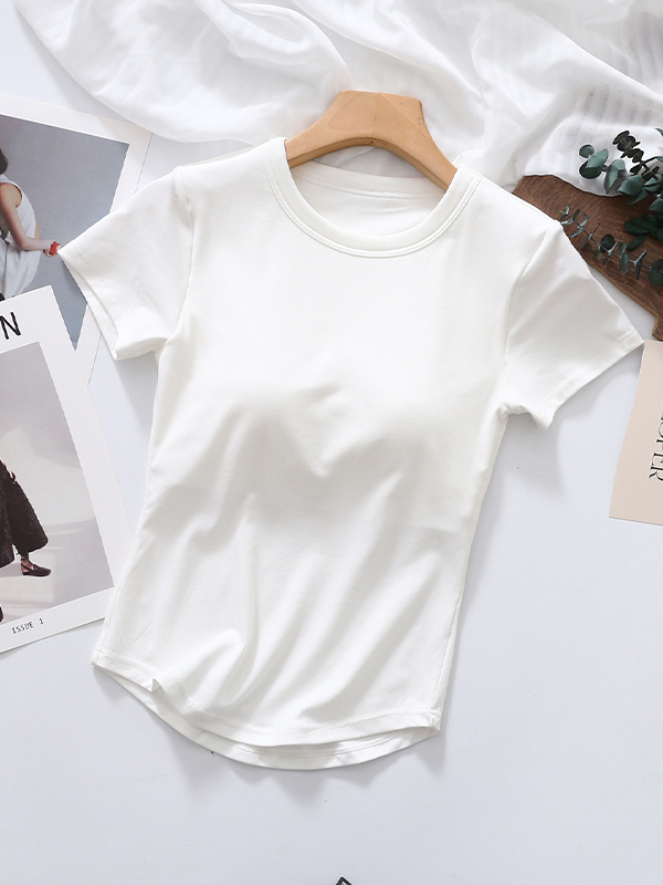 EMMIOL Padded Cups Short Sleeve
