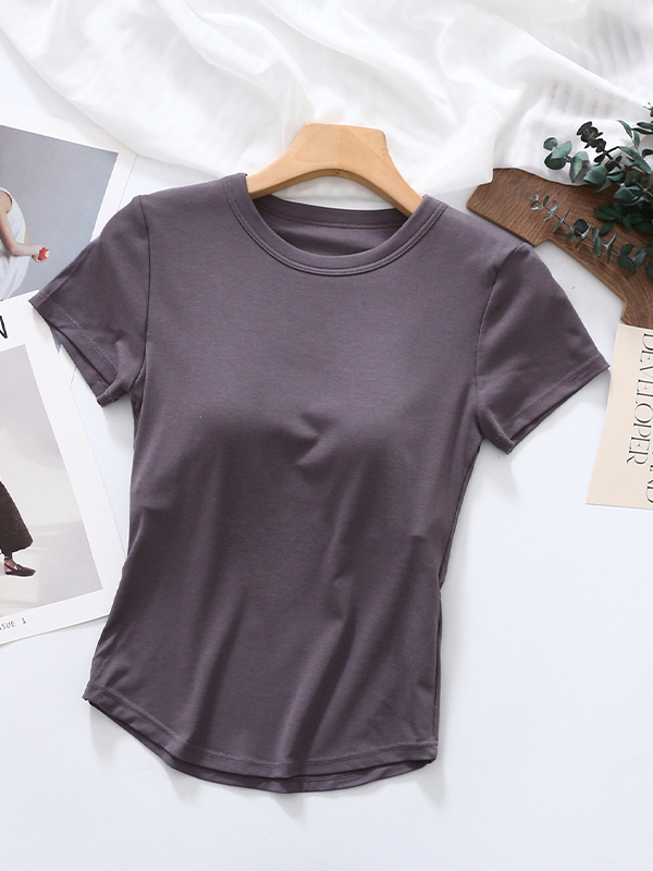 EMMIOL Padded Cups Short Sleeve