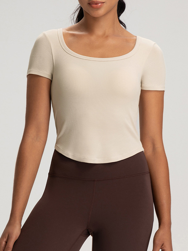 EMMIOL Built-In Padding Short Sleeve