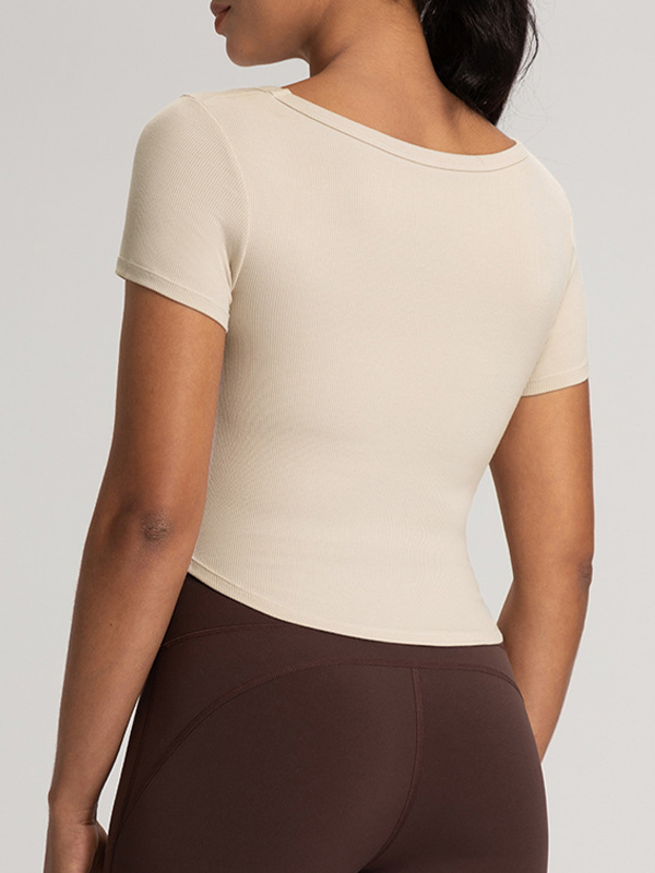 EMMIOL Built-In Padding Short Sleeve