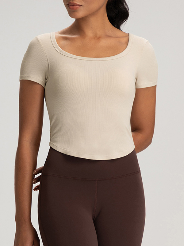 EMMIOL Built-In Padding Short Sleeve