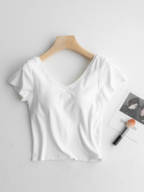 EMMIOL Built-In Padding Short Sleeve