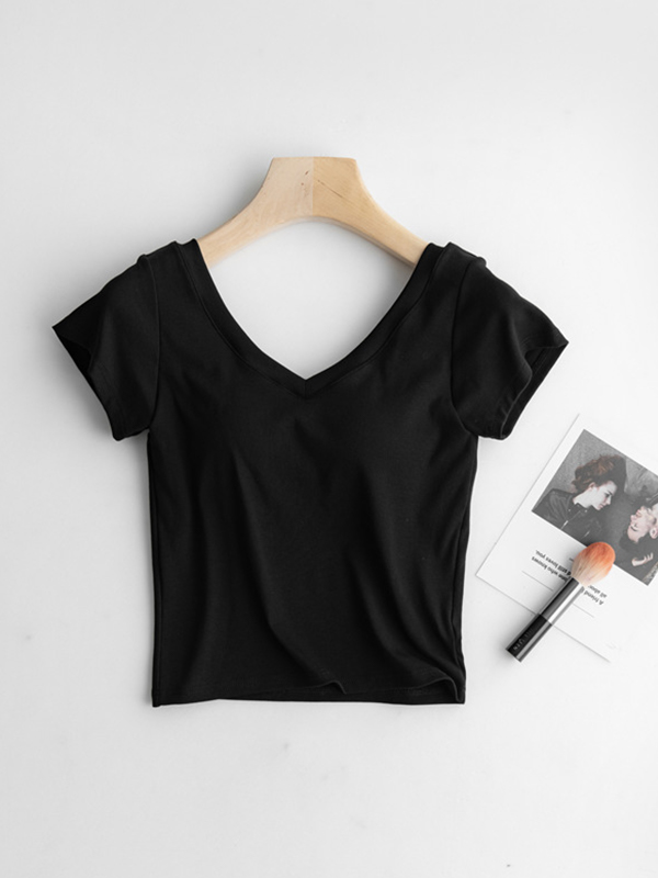EMMIOL Built-In Padding Short Sleeve