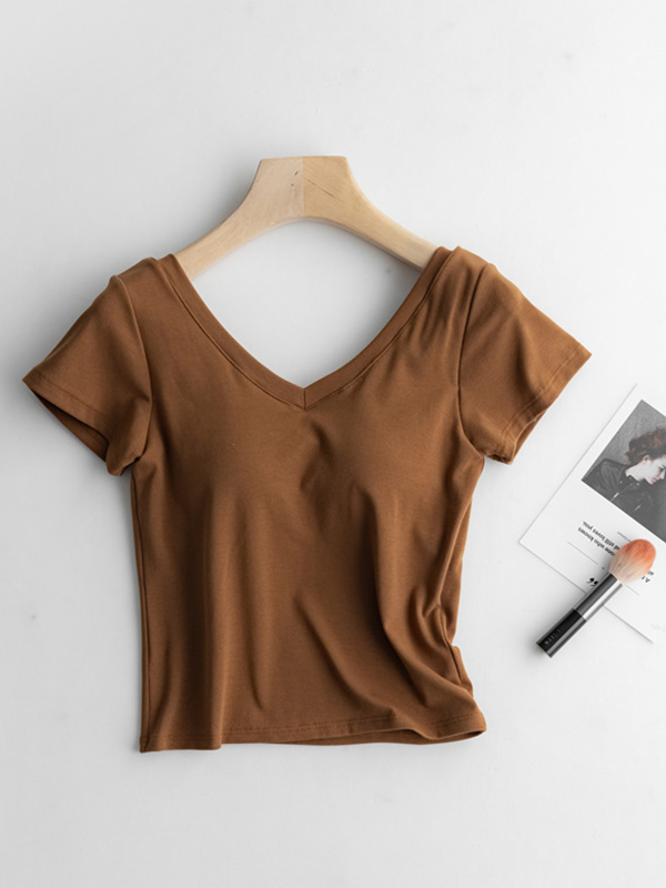 EMMIOL Built-In Padding Short Sleeve