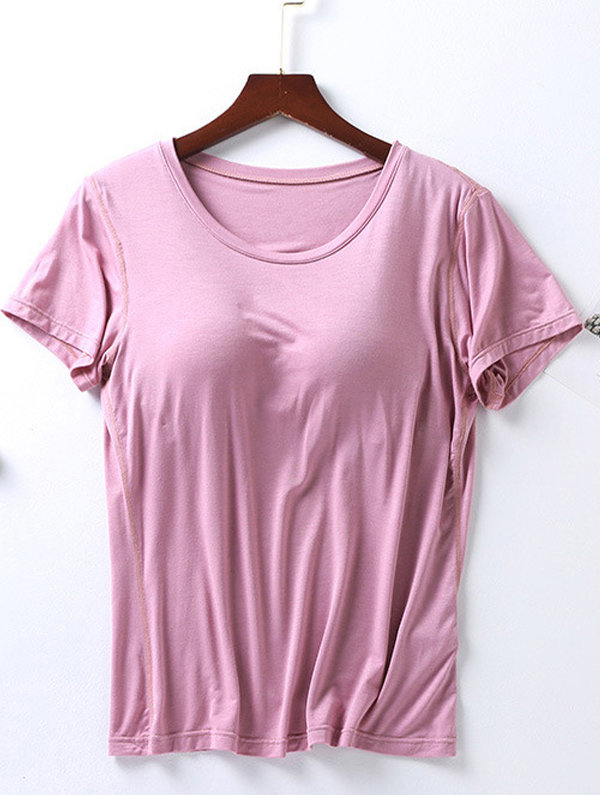 EMMIOL Built-In Padding Short Sleeve