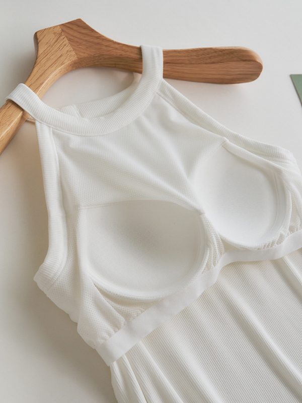 EMMIOL All-In-One Neck Strap Tank Top