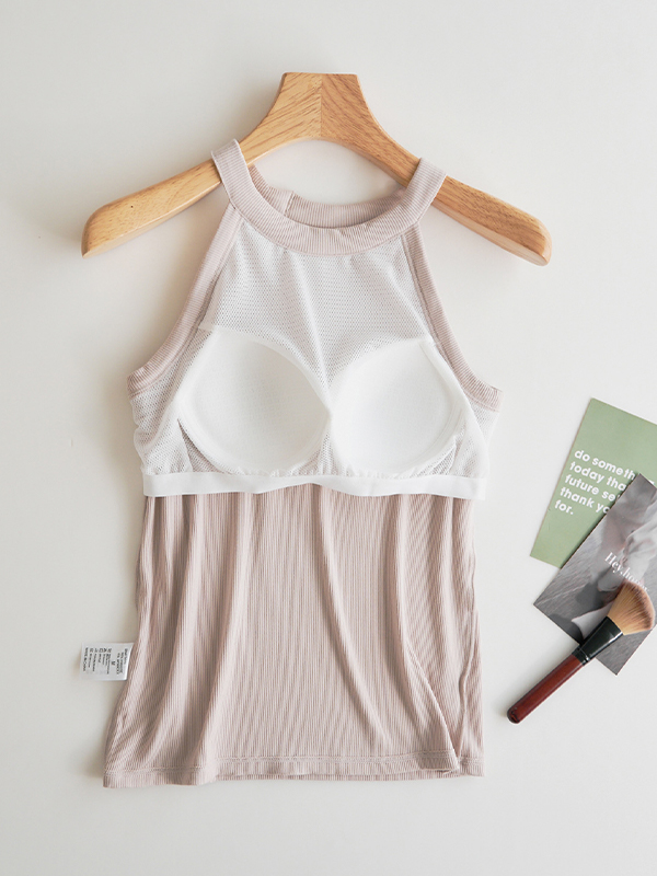 EMMIOL All-In-One Neck Strap Tank Top