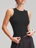 EMMIOL Grooved Threaded Rod Cup Tank Top