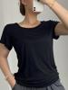 EMMIOL Modal Built-In Pads Short Sleeve