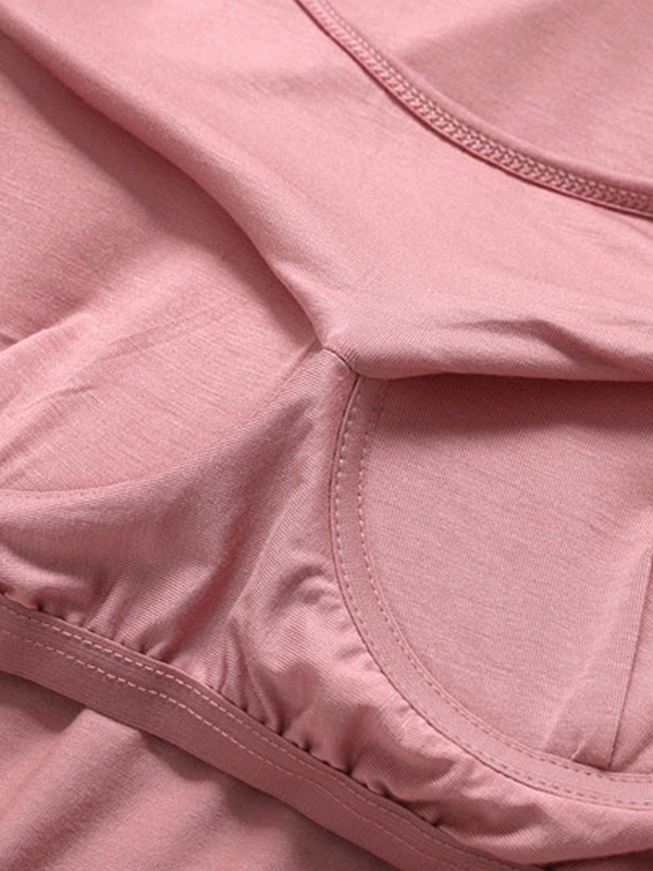 EMMIOL Modal Built-In Pads Short Sleeve