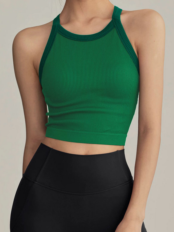 EMMIOL One-Piece Two-Tone Tank Top