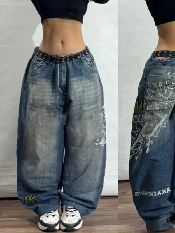 EMMIOL Jeans boyfriend con lavado vintage