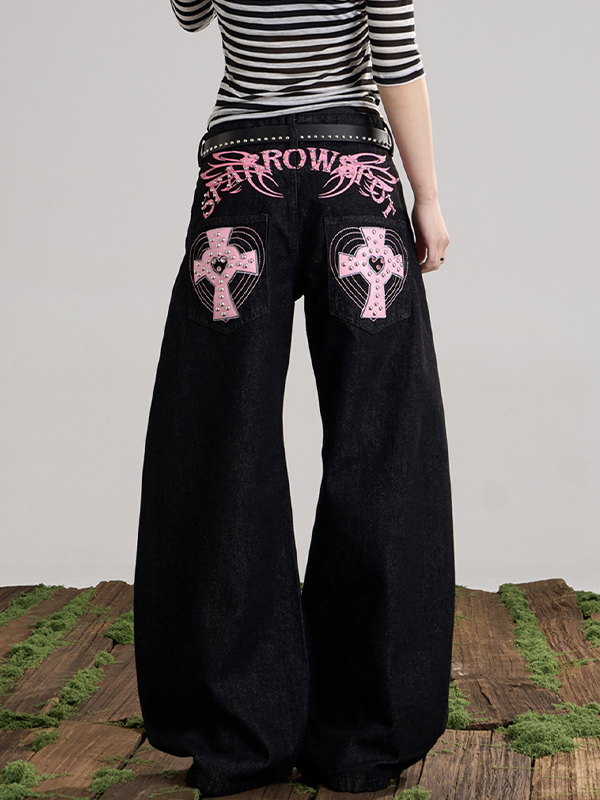 EMMIOL Jeans estilo boyfriend retro americanos