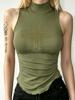 EMMIOL Top bandeau ajustado de estilo vintage